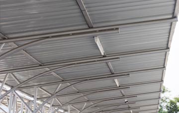 installing Thickthorn Hall metal roofing